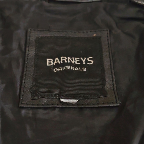 Barney’s Original Leather Moto Jacket - Picture 4 of 14